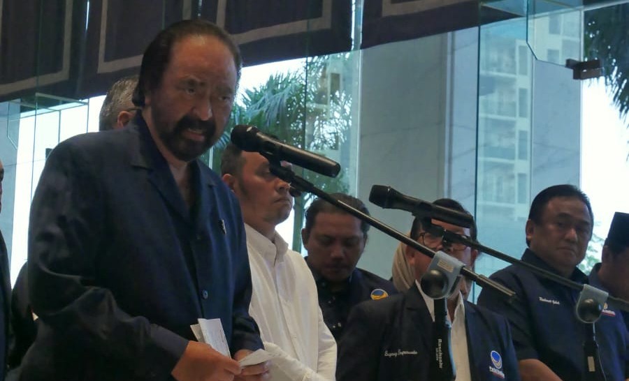 Johnny G Plate Tersangka, Paloh: Saya Sedih dan Keperihan Hati