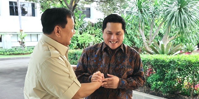 Prabowo Ucapkan Selamat Atas Emas Timnas, Erick Thohir: Menteri Pertama yang Memberi Selamat 