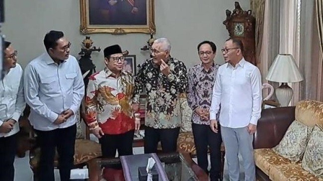 Safari Politik, Cak Imin Kunjungi Try Sutrisno
