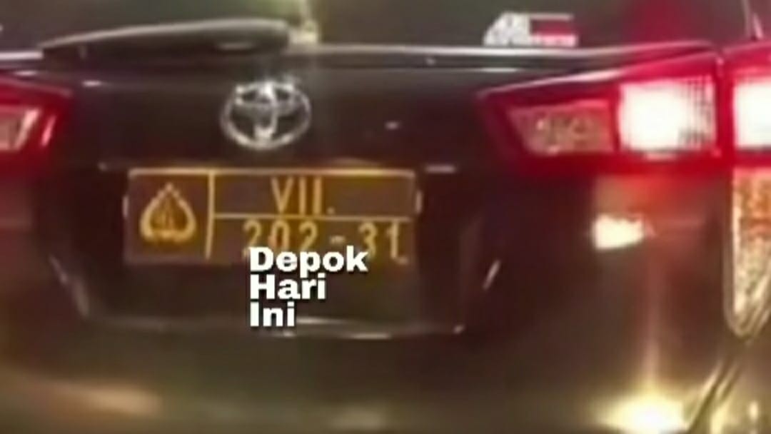 Mobil Pelat Dinas Polri yang Ogah Bayar Tol di Depok Dikemudikan Anggota Polres Jaksel