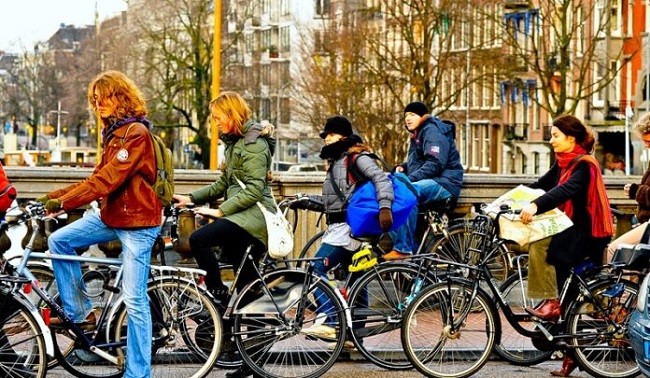Belanda Promosikan Sepeda Sebagai Alat Transportasi 