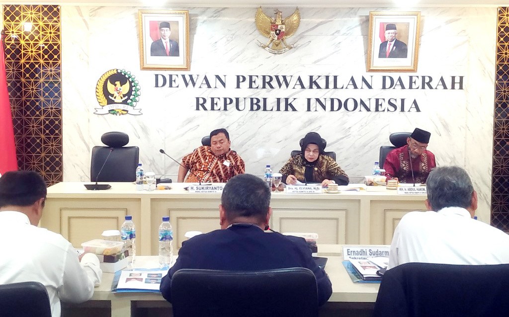 Penyaluran Dana Desa Masih Rendah, Komite IV DPD RI Minta Penjelasan BPKP