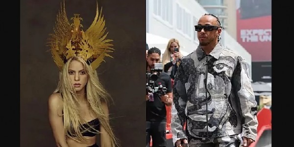 Shakira dan Hamilton Makan Malam Usai Grand Prix Spanyol