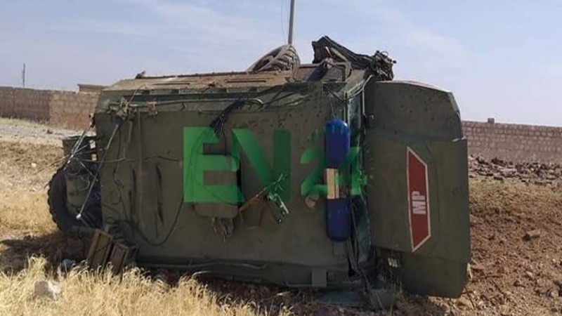 Kendaraan Patroli Militer Rusia di Suriah Diserang Drone Tak Dikenal