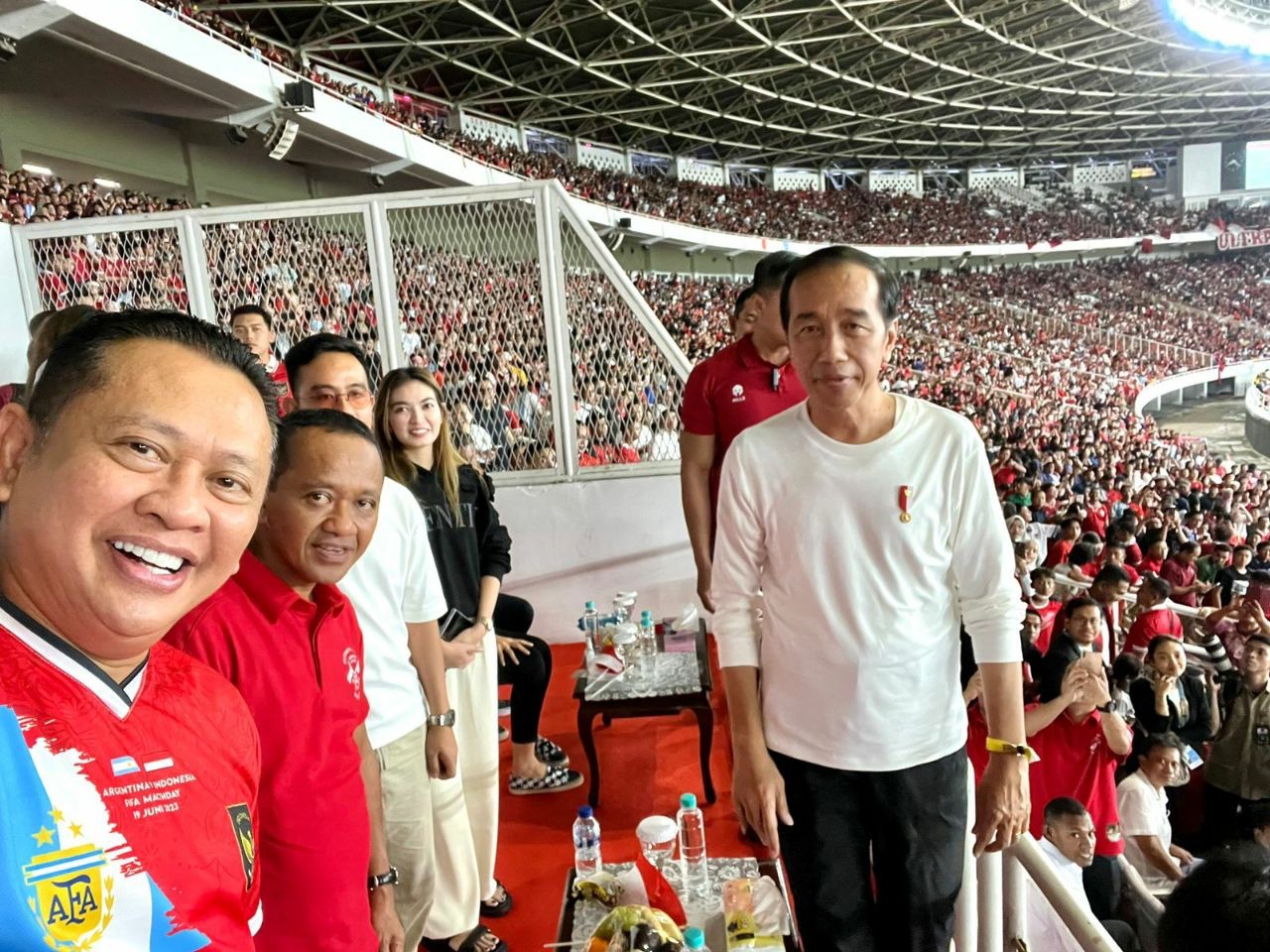 Ketua MPR RI Apresiasi Penampilan Timnas Indonesia Melawan Timnas Argentina