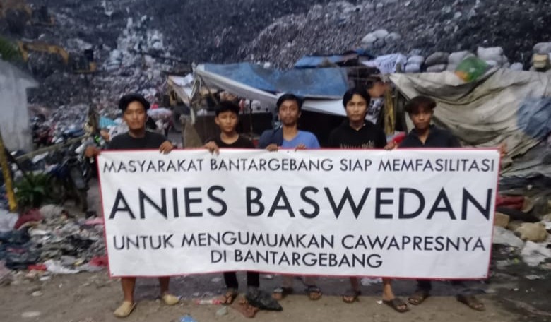 Masyarakat Bantargebang Minta Anies Umumkan  Cawapres di  Bantargebang