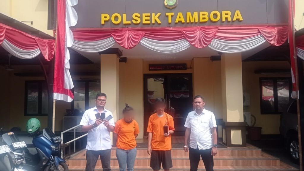 Berpura-pura Jadi Polisi, Sejoli Gasak Ponsel Driver Taksi Online, Begini Modusnya