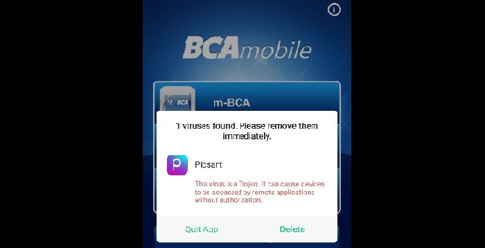 Soal Peringatan Virus di BCA Mobile, Ini Penjelasan BCA