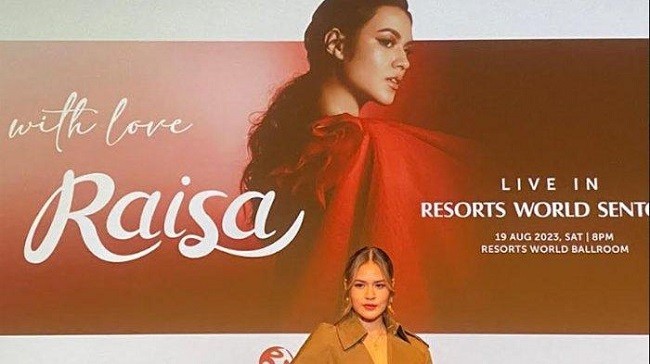 Raisa Ungkap Singapura Akan Saksi Perjalanan Karirnya
