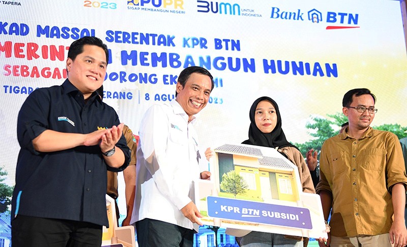 Bank BTN Gelar Akad KPR Massal 10.000 Unit