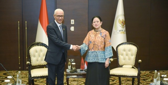 Ketua DPR Ri dan Ketua Parlemen Maroko Sepakat Dorong Kmeerdekaan Palestina