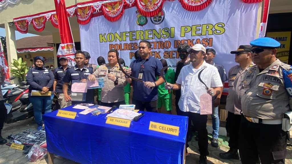Satu Begal Ditangkap di Bekasi, Tiga Lainnya Masih Diburu