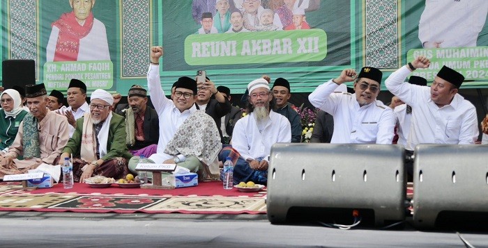Ribuan Alumni al-Musri Cianjur Nyatakan Sikap Dukung Cak Imin Nyapres