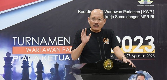 MPR Gelar Turnamen Catur Wartawan Parlemen 2023 Piala Ketua MPR