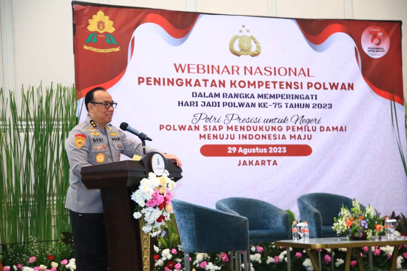 Polwan Diingatkan untuk Terus Berperan Menjaga Pemilu Damai