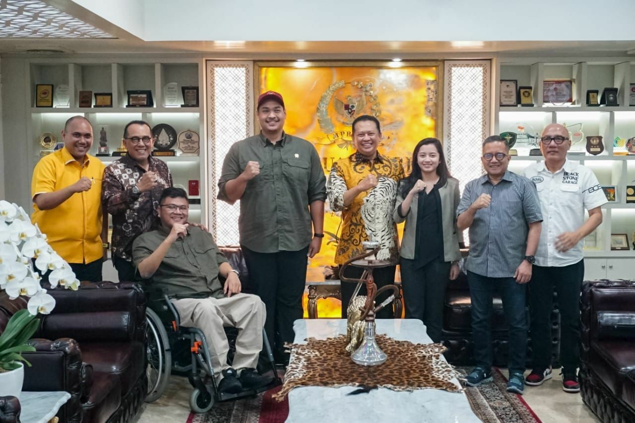 Bamsoet Bersama Menpora Matangkan Pembentukan Akademi Digital Motorsport Indonesia