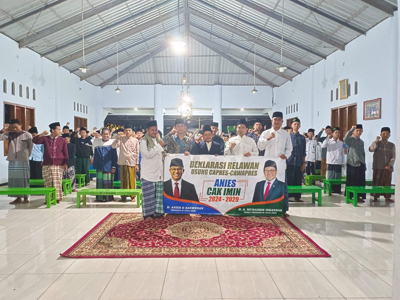 Relawan AMIN NUsantara Jateng Siap Total Menangkan Anies-Muhaimin