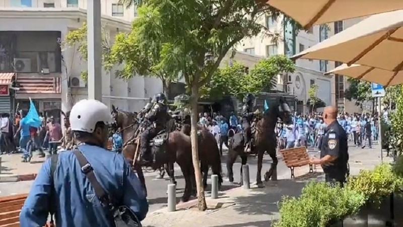 Tel Aviv Rusuh, Puluhan Aparat Israel Terluka