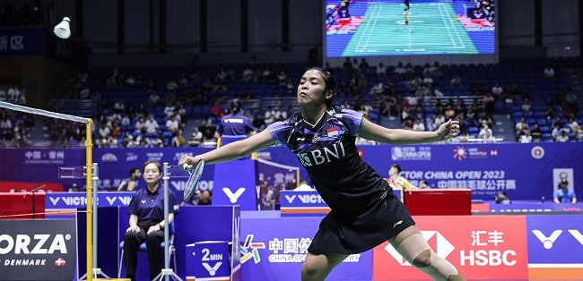 Cina Open 2023, Gregoria Mariska Tunjung Tumbang Dari Thuy Linh Nguyen