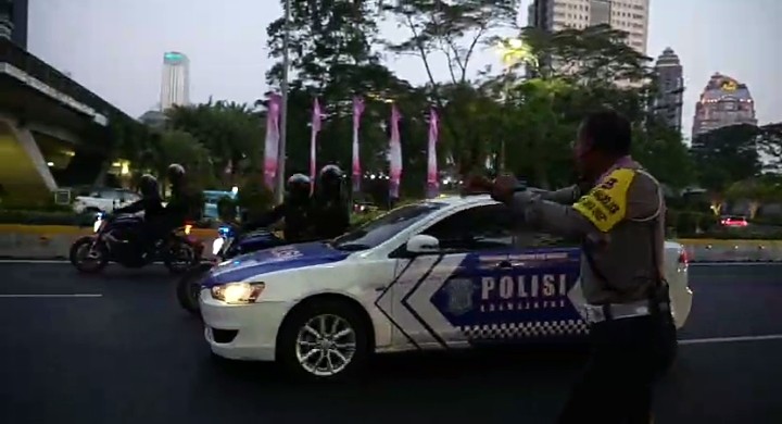 Mobil Polisi Terobos Area Steril KTT ASEAN, Dirlantas: Dia Buru-buru