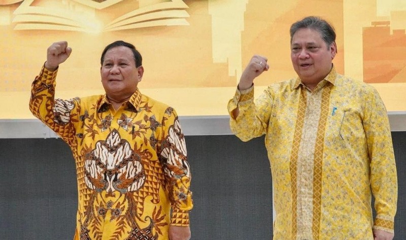 Survei LSI Tempatkan Pasangan Prabowo  - Airlangga Urutan Teratas Pilihan Rakyat