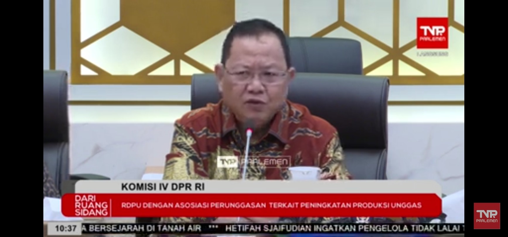 Sengkarut Perunggasan, Komisi IV DPR Sebut Dirjen PKH Asal Ngomong Soal Data
