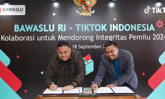 Bawaslu Gandeng TikTok Cegah Hoaks Pemilu 2024