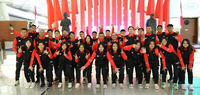 Skuat Merah Putih Junior Siap Rebut Piala Suhandinata