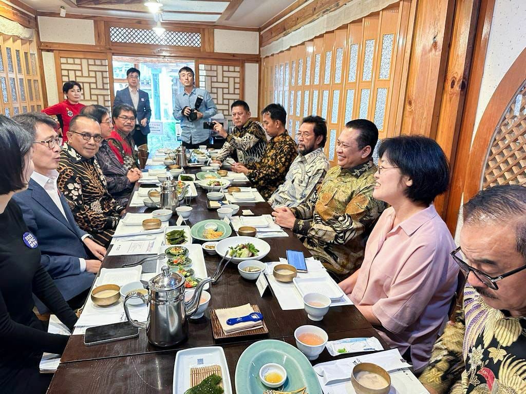 Bertemu Wakil Walikota Gyeongju, Ketua MPR RI Dorong Kerjasama