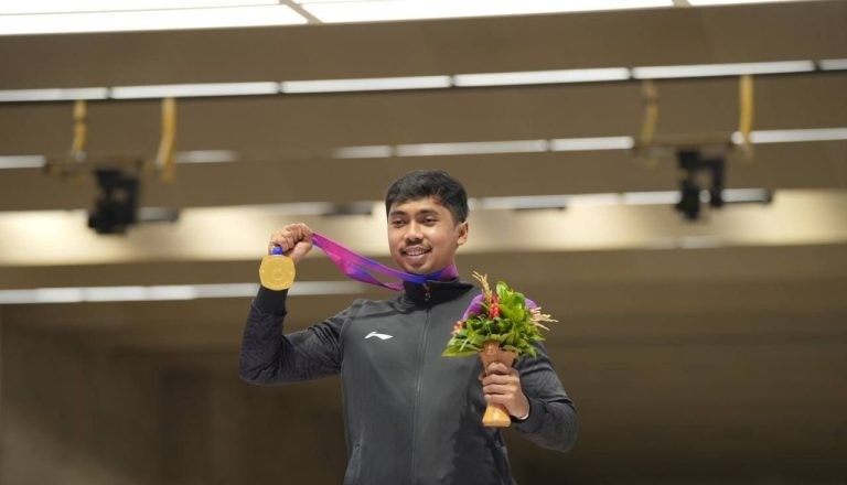 Mantap! Cabor Menembak Sumbang Emas Pertama Indonesia di Asian Games