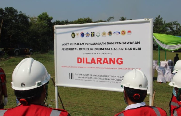 Satgas Sita 3 Aset Eks BLBI Senilai Rp111,2 Miliar