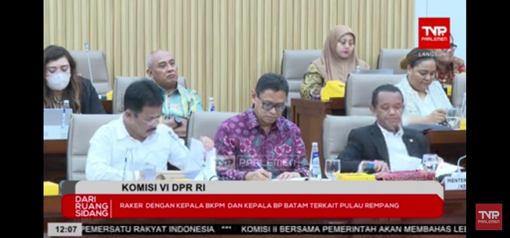 Komisi VI DPR Pertanyakan Isu Dana APBN Dipakai untuk Proyek Rempang