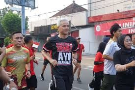 Ganjar Pranowo Sosok Capres yang Rajin Berolahraga
