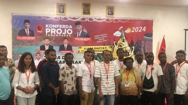 Mau Usung Gibran Terkendala Batas Usia, ProJo se-Tanah Papua Dorong Pasangan Prabowo-Agus Jabo
