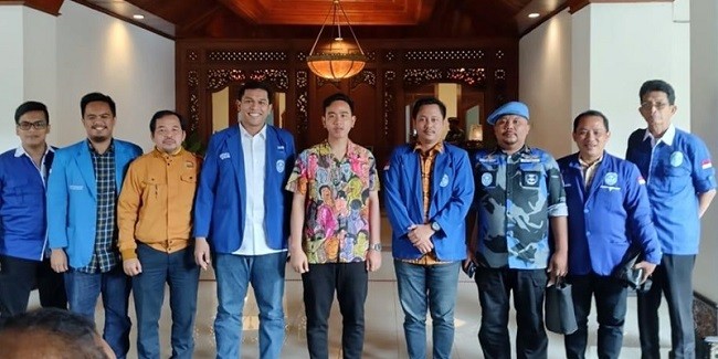 Di Tengah Wacana Pencalonan Cawapres, Organisasi Pemuda Kristen Temui Gibran 