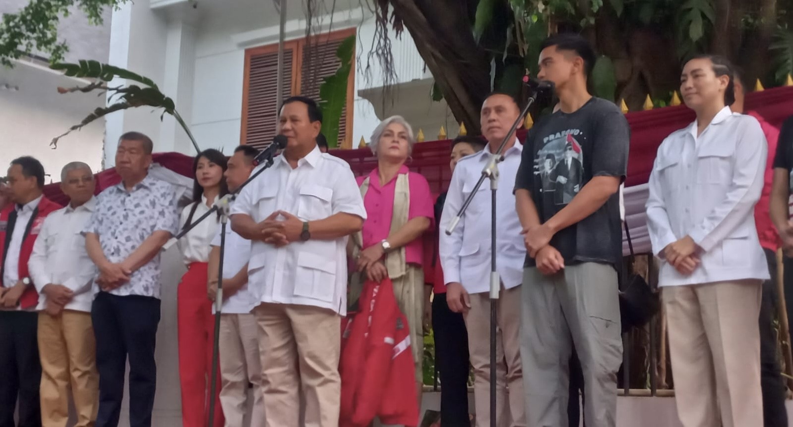 Disambangi PSI, Prabowo: Bertukar Pikiran Tentang Solusi Kebangsaan