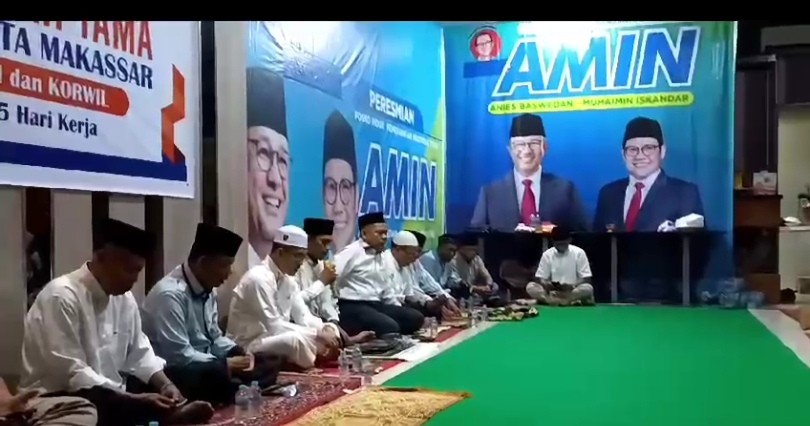 Ketuk Langit, Relawan AMIN Gelar Dzikir Tiap Pekan