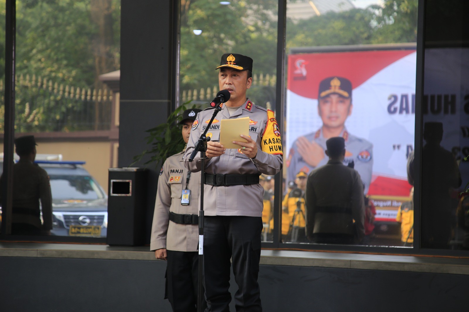 Gelar Pasukan, Polri Siapkan Satgas Humas untuk Pengamanan Pemilu 2024
