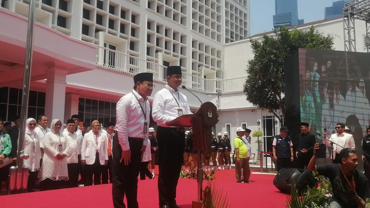 Usai Daftar ke KPU, Anies Harap Pilpres 2024 Berjalan Jujur dan Kredibel