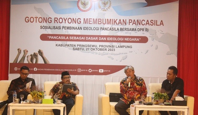 DPR: Pancasila Adalah Ideologi Terbuka, karena Nilainya Universal