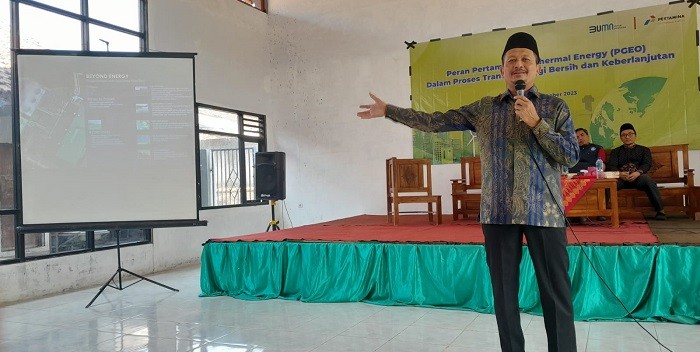 Amin Ak Dorong Pertamina Geothermal Energy Kembangkan Diversifikasi Sumber Energi Bersih
