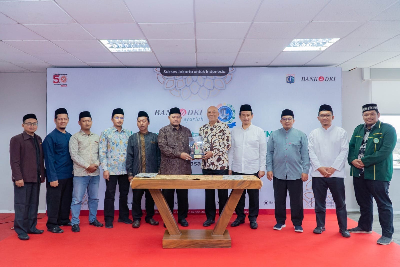 Dorong Penguatan Ekonomi di Pondok Pesantren, Bank DKI Gandeng Habitren DKI Jakarta 