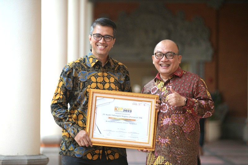 Bank BTN Raih Best Digital 5.0 Keterbukaan Informasi Publik