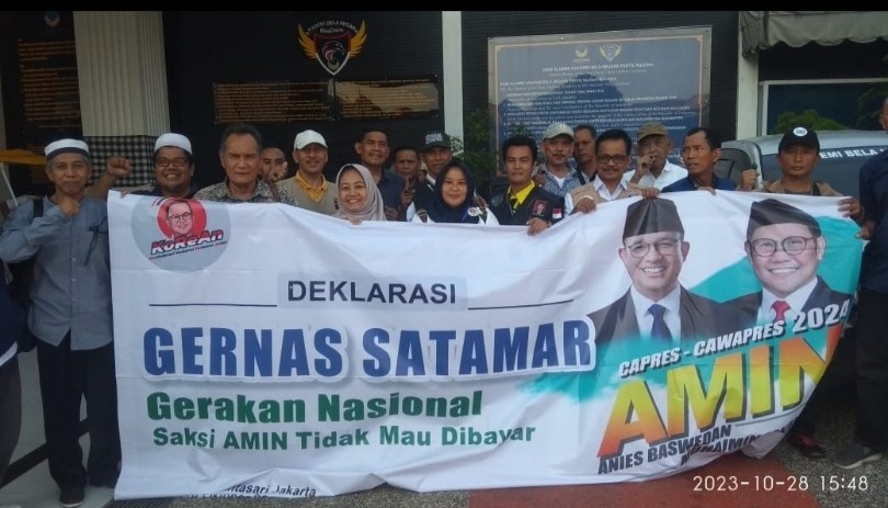 Lagi, KoReAn DKI-Banten Deklarasi Gerakan Saksi AMIN Tak Mau Dibayar
