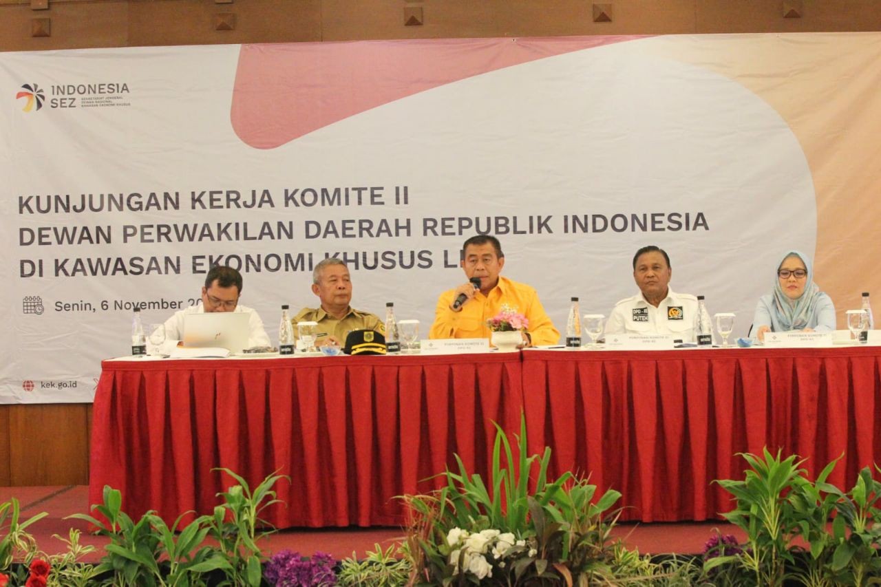 Dorong Percepatan Pertumbuhan Ekonomi Daerah, Komite II DPD RI Tinjau Pengelolaan KEK Lido