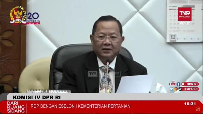 KPK Panggil Ulang Ketua Komisi IV DPR Sudin PDIP Rabu Depan