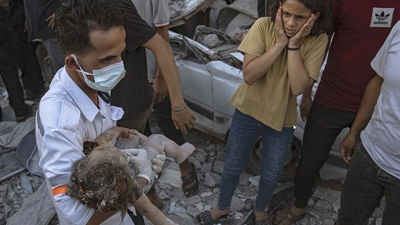 Makin Brutal....Israel Bombardir Sekolah Al-Buraq, Puluhan Warga Palestina Tewas