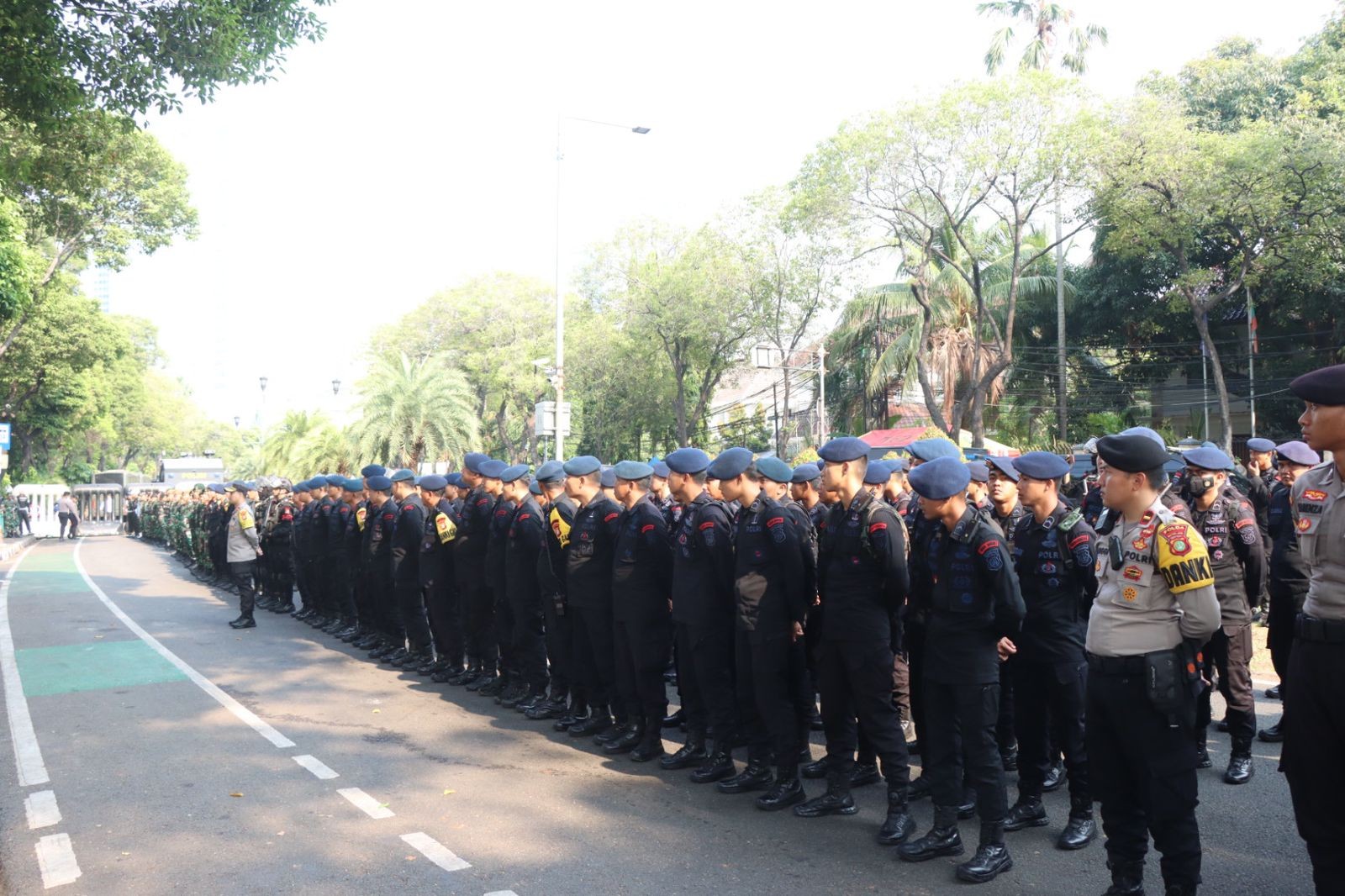 Amankan Penetapan Pasangan Capres-cawapres, 1.317 Personel Polisi Disiagakan