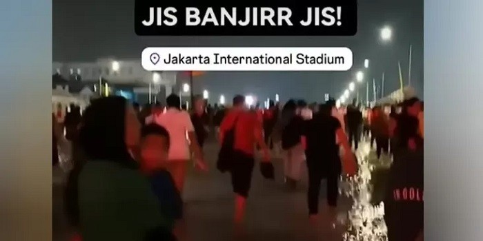 Jakarta Diguyur Hujan Deras, JIS Kebanjiran saat Piala Dunia U-17