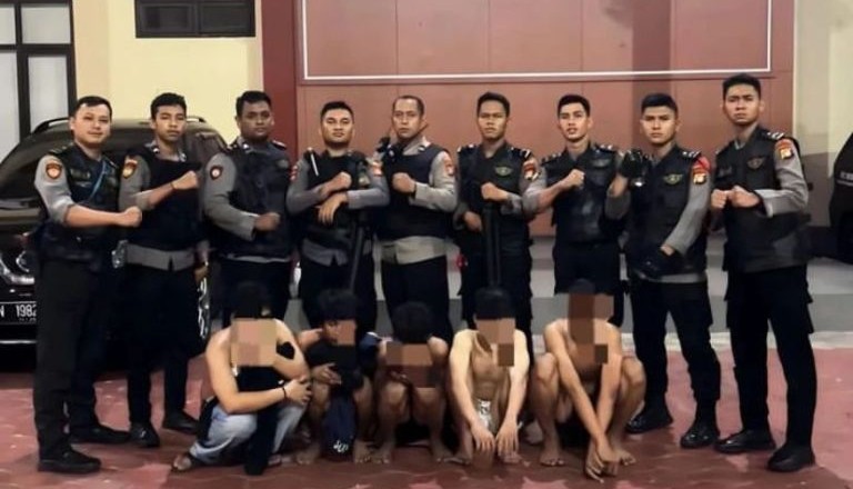 Hendak Tawuran, Lima Remaja di Mangga Besar Ditangkap Polisi